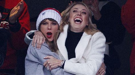 Brittany Mahomes And Taylor Swift Twin In Chiefs Jackets In New Photos