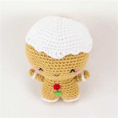 Ginger The Gingerbread Man Amigurumi Pattern
