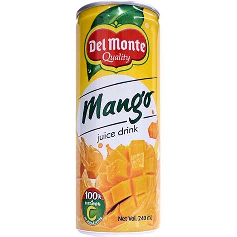 Del Monte Mango Juice S 220ml Akabane Bussan