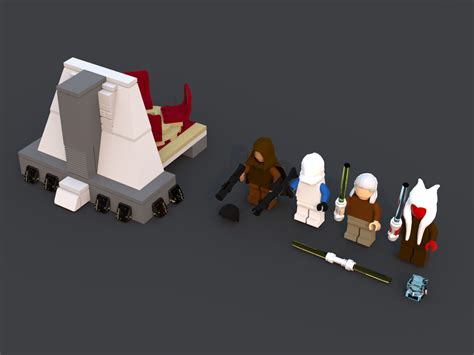 MOC: Jedi Temple Battle Pack : r/lego