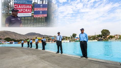 Sjl Piscina Del Parque Zonal Huiracocha Es Clausurada Por Municipalidad Sjl