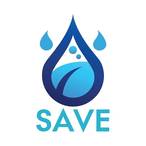 Save Water Day Vector Save Water Poster Save Earth Day Vector Vetor Do