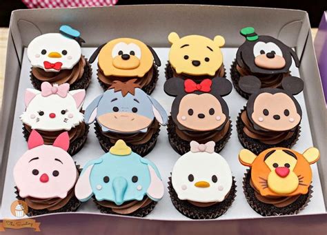 The Sweetery Cakes Diana On Instagram Tsum Tsum Cupcakes Tsumtsum