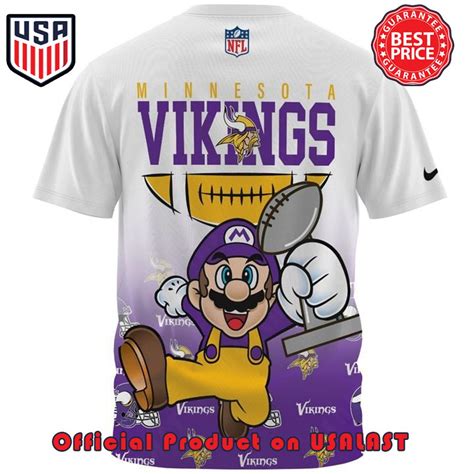 Minnesota Vikings 3d T Shirts Usalast