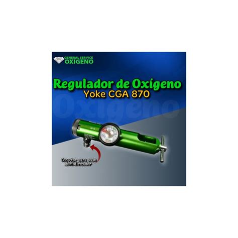 Regulador De Ox Geno Yoke Cga