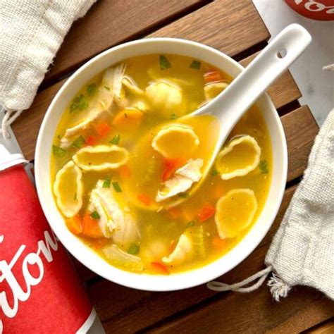 Copycat Tim Hortons Chicken Noodle Soup