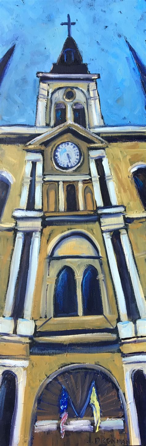 St. Louis Cathedral - oil, in Landscapes/Places, New Orleans