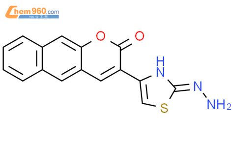 507484 06 2 2 3H THIAZOLONE 4 2 OXO 2H NAPHTHO 2 3 B PYRAN 3 YL 2