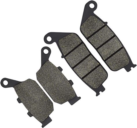 Motorcycle Front And Rear Brake Pads For H Onda Cb F Cb Fa Cb X