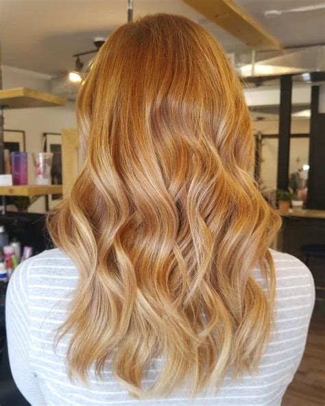 Light Copper Blonde Hair Color