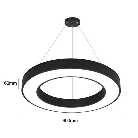 LAMPARA LED COLGANTE REDONDO 600MM 42W 5700K Want Energía Positiva