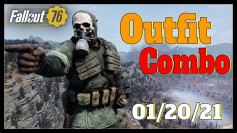 Fallout 76 Outfit Combo Bone Gas Mask Free States Revolutionary And