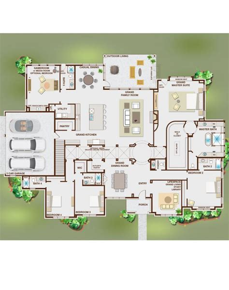 New Home Floor Plans - Grand Estate