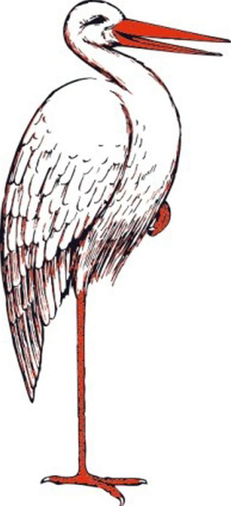 Stork Clip Art Black And White Clip Art Library