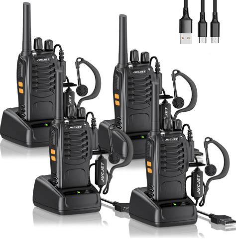 Retevis RT24 Plus Funkgeräte PMR Walkie Talkie Erwachsene 16 Kanäle