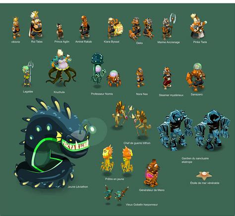 Dofus Character Design Sprites On Behance