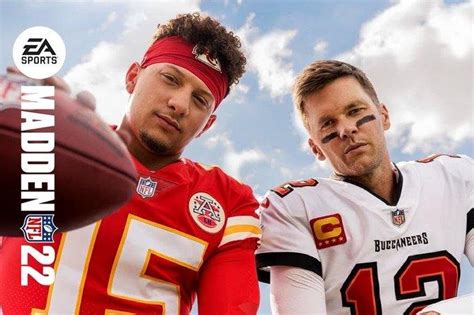 Buccaneers' Tom Brady, Chiefs' Patrick Mahomes share 'Madden NFL 22 ...