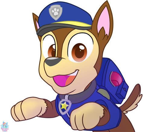 Chase Paw Patrol Png Y Vector En Illustrator Atelier Yuwaciaojp