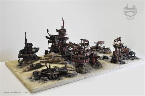 Battleboards Warhammer 40k Ork Terrain 6ft X 4ft Table Terrain