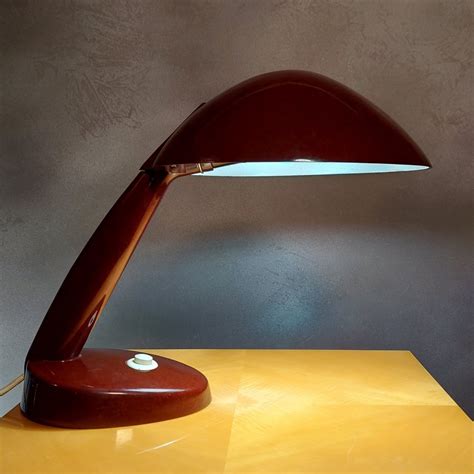 Kandem Bauhaus Red Bakelit Desk Lamp By Marianne Brandt S