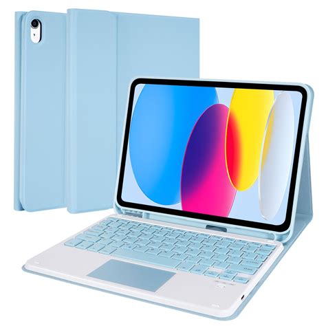 LAMA Touchpad Keyboard Case for iPad (A16) 11th Gen 2025 /10th Gen 2022