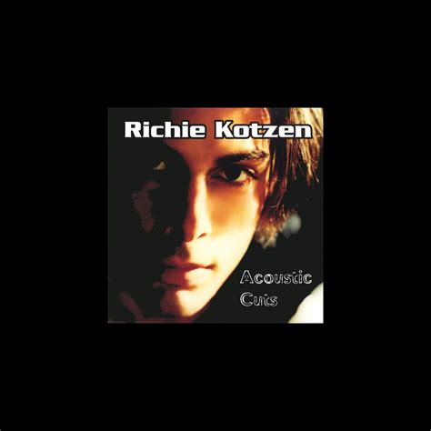 Acoustic Cuts Album By Richie Kotzen Apple Music