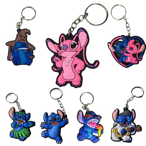 Chaveiro Lilo Stitch Emborrachado Shopee Brasil