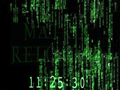 Matrix Reloaded Screensaver 1.0 - Download, Review, Screenshots