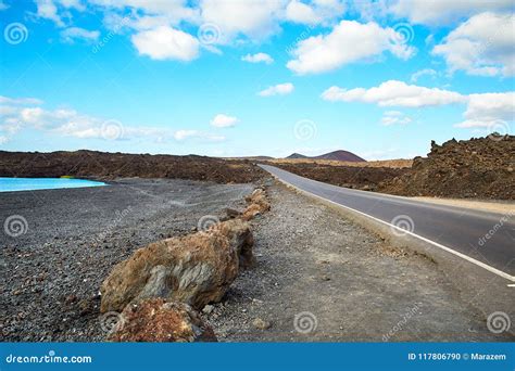 Beautiful Landscape Of Lanzarote Island Stock Photo Image Of Islands