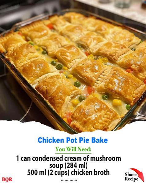 Chicken Pot Pie Bake Page 2 Arch Recipes