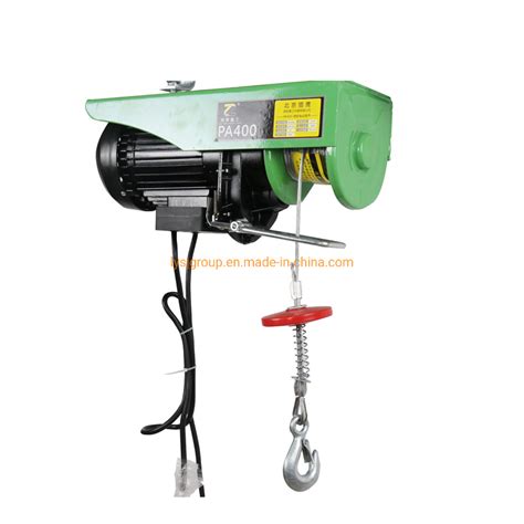 Wire Rope PA Type Mini Micro Electric Hoist China Mini Electric Rope