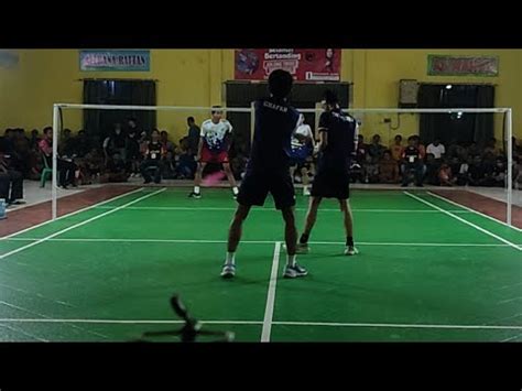 FINAL TURNAMEN BADMINTON BODE LOR YouTube