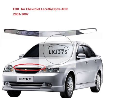 Auto Front Bumper Grille Chrome Bonnet Moulding For Chevrolet Lacetti