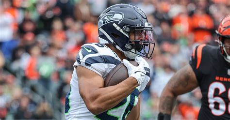 Seahawks Rookie Rb Zach Charbonnet Not Expected To Play Vs Cardinals