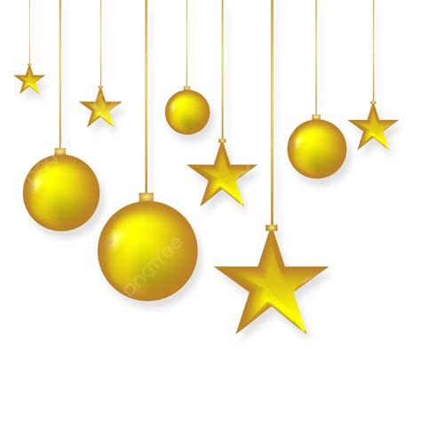 Golden Christmas Ornament Star Luxury Christmas Golden Christmas