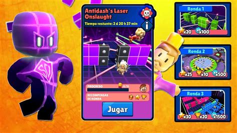 EVENTO NUEVO Antidash s Laser Onslaught El ataque láser de Antidash