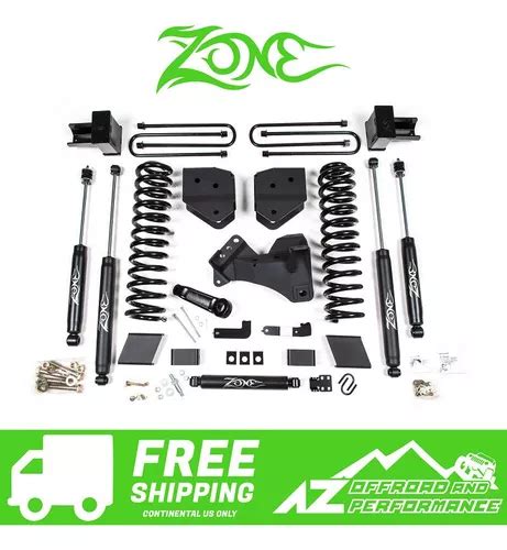 Zone Offroad 4 Suspension System Lift Kit 17 Ford F250 Aff Meses Sin