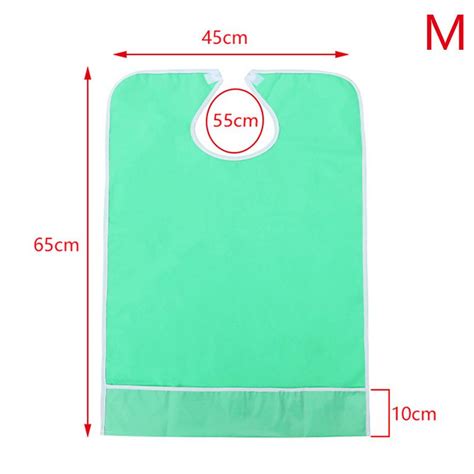 Buy Adult Bib Protector Bibs Mealtime Waterproof Eating Clothing Apron