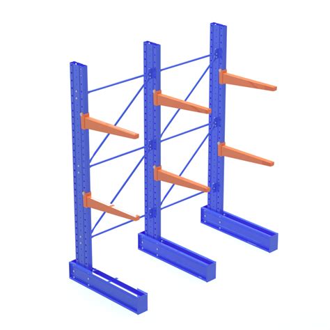 mm height  bays single sided heavy duty cantilever rack