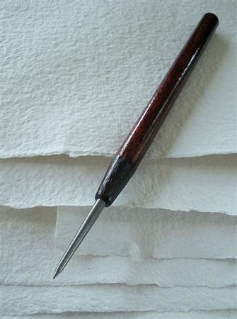 Home Hobby Handmade High Carbon Scribe With Black Walnut Handle Steel