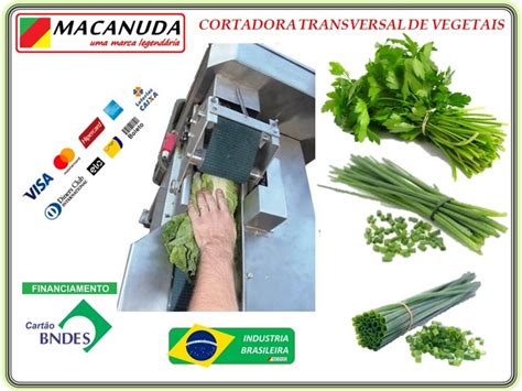 MÁQUINA INDUSTRIAL PRA CORTAR TEMPERO VERDE CIMM