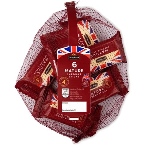 Emporium Mature Cheddar Sticks X G Compare Prices Where To