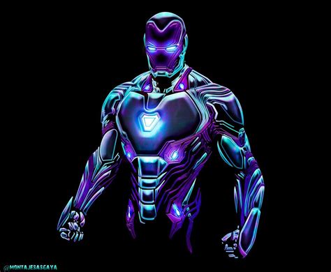 Iron Man Neon Wallpapers - Wallpaper Cave