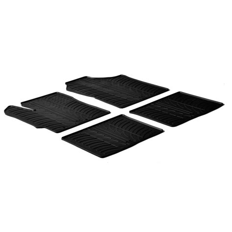 Tapis caoutchouc sur mesure avant et arrière Toyota Yaris 5 portes