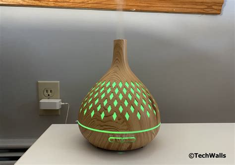 ASAKUKI 400ml Essential Oil Diffuser Review - TechWalls