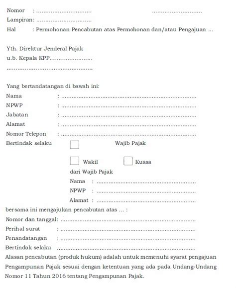 Mengenal Formulir Formulir Pengampunan Pajak Forum Pajak Indonesia