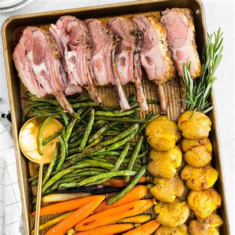 Sheet Pan Easter Dinner With Lamb The Cookie Rookie®