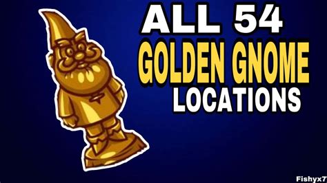 All 54 Golden Gnome Locations Plants Vs Zombies Garden Warfare 2 Youtube