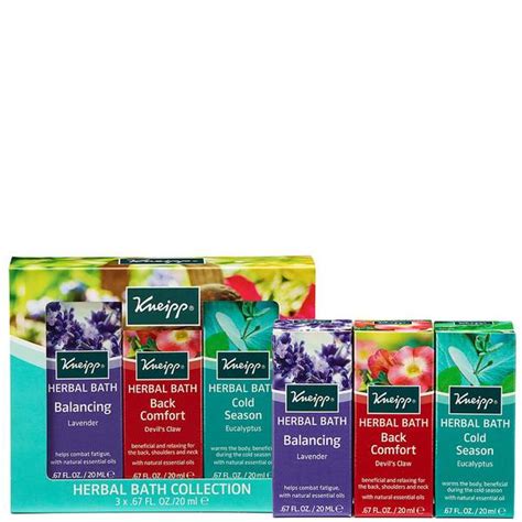 Kneipp Herbal Bath Collection 3 X 20ml Lookfantastic Singapore