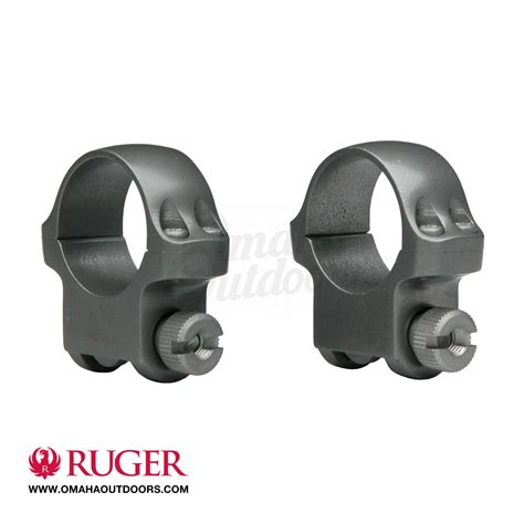 Ruger 4BHM 5BHM 1 Medium Scope Ring Set In Stock